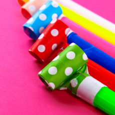 Imagen para la categoría Trompetines y Confeti