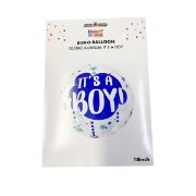 Imagen de GLOBO BURBUJA IT’S A BOY 24"