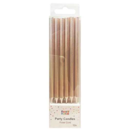 Imagen de VELAS METÁLICAS ROSE GOLD