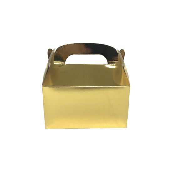 Imagen de CAJAS DORADAS FOIL DE PAPEL 6 pzas.