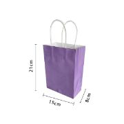 Imagen de BOLSAS DE PAPEL LILA (4 piezas)