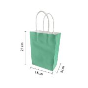 Imagen de BOLSAS DE PAPEL VERDE (4 piezas)