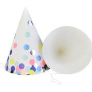 Imagen de GORRITOS DE PAPEL  DOTS 8 pzas.