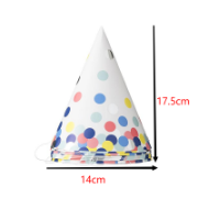 Imagen de GORRITOS DE PAPEL  DOTS 8 pzas.