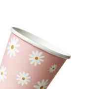 Imagen de VASO DE PAPEL FLORES