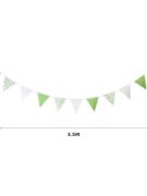 Imagen de BUNTING DE PAPEL VERDE