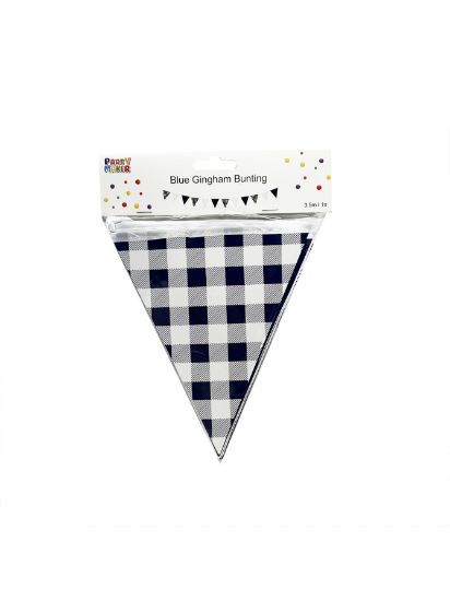 Imagen de BUNTING DE PAPEL AZUL
