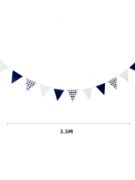 Imagen de BUNTING DE PAPEL AZUL