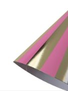 Imagen de GORRITOS DE PAPEL ROSA 6 pzas.