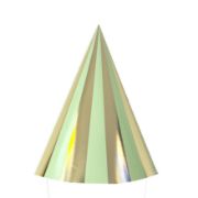 Imagen de GORRITOS DE PAPEL VERDE 6 pzas.