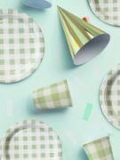 Imagen de GORRITOS DE PAPEL VERDE 6 pzas.