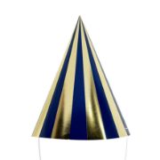 Imagen de GORRITOS DE PAPEL AZUL 6 pzas.