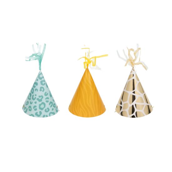 Imagen de MINI GORRITOS DE PAPEL AVENTURA 8 pzas.