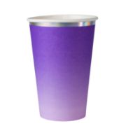 Imagen de VASO PURPURA DEGRADADO