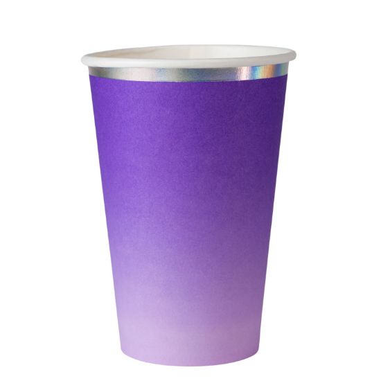 Imagen de VASO PURPURA DEGRADADO