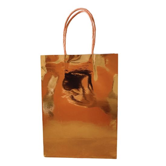 Imagen de BOLSAS DE PAPEL FOIL ROSE GOLD (4 piezas)