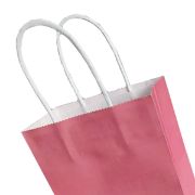 Imagen de BOLSAS DE PAPEL ROSA (4x)