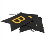 Imagen de BUNTING HAPPY BIRTHDAY NEGRO LISTO PARA USAR.