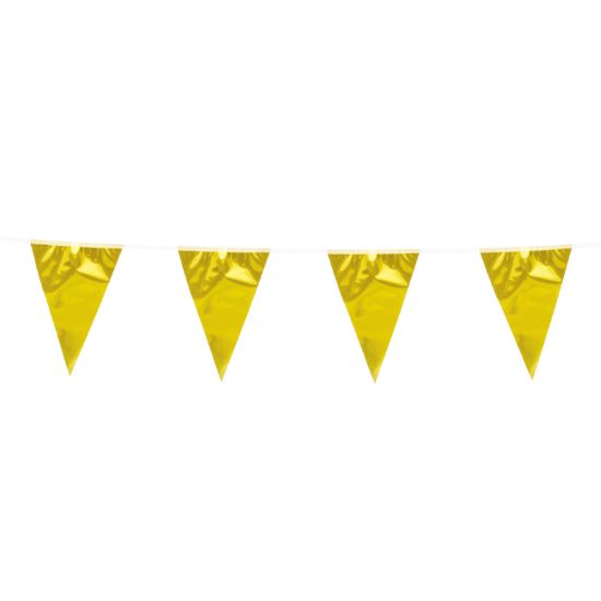 Imagen de BUNTING PLÁSTICO DORADO