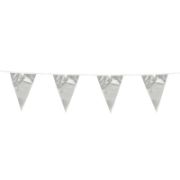 Imagen de BUNTING PLÁSTICO PLATA