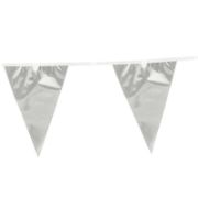 Imagen de BUNTING PLÁSTICO PLATA
