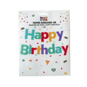 Imagen de BANNER DE PAPEL HAPPY BIRTHDAY COLECCIÓN CANDY