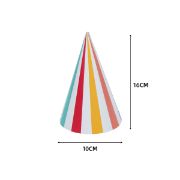 Imagen de GORRITOS DE PAPEL COLECCIÓN CANDY 8 pzas.