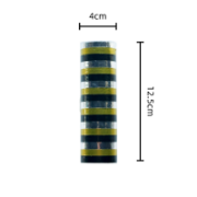 Imagen de SERPENTINAS DORADO-NEGRO 2 pzas