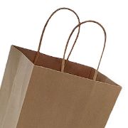 Imagen de BOLSAS DE PAPEL KRAFT (4x)  21*15*8cm.