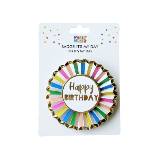 Imagen de PIN HAPPY BIRTHDAY