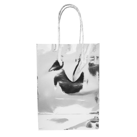 Imagen de BOLSAS DE PAPEL FOIL PLATA (4 piezas)