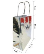 Imagen de BOLSAS DE PAPEL FOIL PLATA (4 piezas)