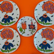Imagen de PLATO BIRTHDAY FLOWERS GRANDE