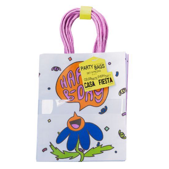 Imagen de BOLSAS BIRTHDAY FLOWERS X8