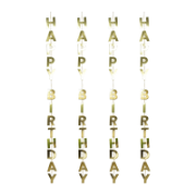 Imagen de TIRAS HAPPRY BIRTHDAY FOIL PARA GLOBOS CON HELIO x5