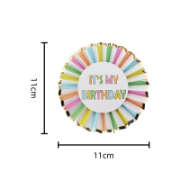 Imagen de PIN I´TS MY BIRTHDAY  1 PZA.