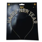 Imagen de TIARA METÁLICA PREMIUM HAPPY NEW YEAR 1 PZA.