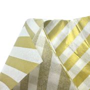 Imagen de PAPÉL PARA DECORAR/ENVOLVER CON DETALLES DORADO 3 PZAS.