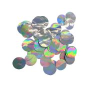Imagen de TIRAS PARA GLOBOS O BANDERÍN CÍRCULOS FOIL 3 pzas.