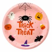 Imagen de PLATOS DE PAPEL GRANDE HALLOWEEN 8 pzas.  23cm