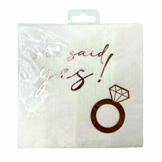 Imagen de SERVILLETA BRIDE 16 pzas. 33cm.