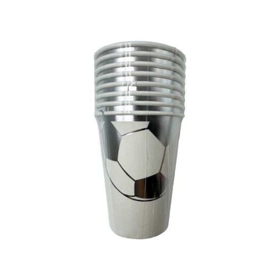 Imagen de VASO FUTBOL PREMIUM 12oz 8 pzas. 355ml.