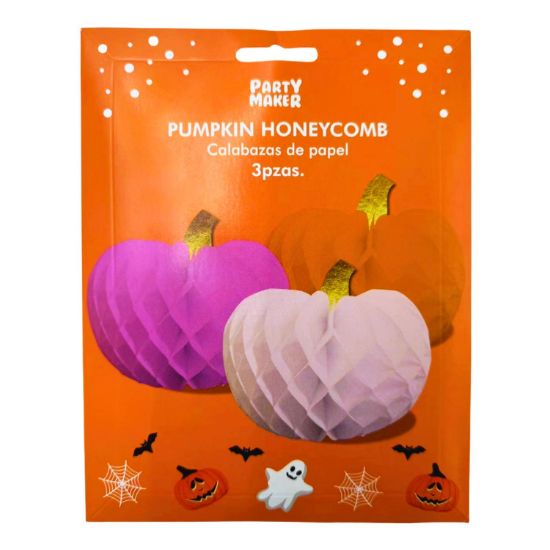 Imagen de CALABAZAS DE PAPEL  3 pzas.