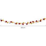 Imagen de GUIRNALDA DE CORAZONES MINI 1 pza.