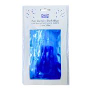 Imagen de CORTINA METÁLICA AZUL FUERTE    1 pza. 1x2m.