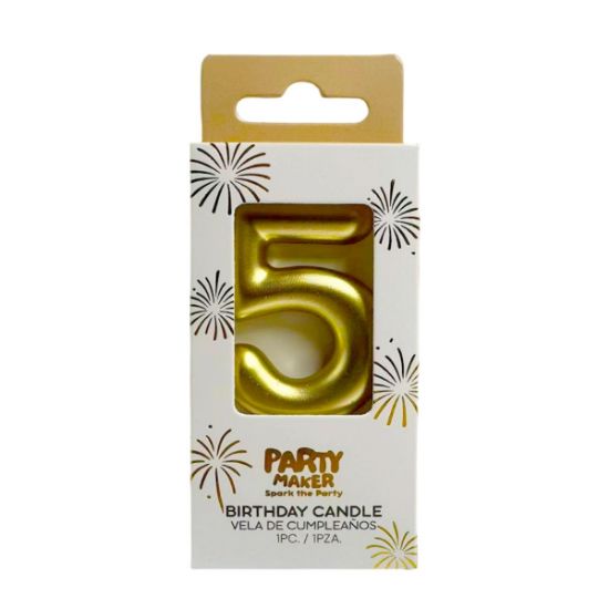 Imagen de VELA DE CUMPLEAÑOS 5