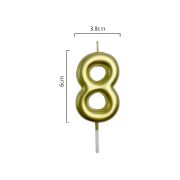 Imagen de VELA DE CUMPLEAÑOS 8