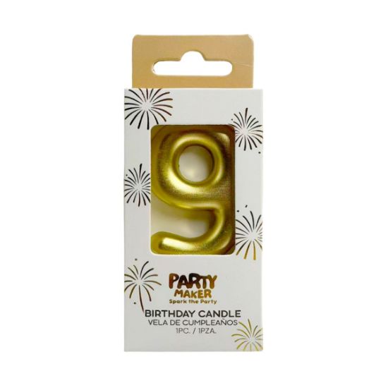 Imagen de VELA DE CUMPLEAÑOS 9