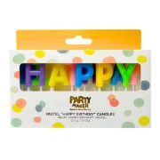 Imagen de VELAS HAPPY BIRTHDAY PASTEL