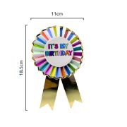 Imagen de PIN DE PAPEL DE CUMPLEAÑOS 1 pza.